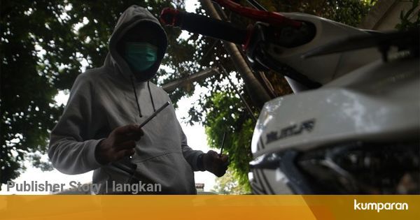 Polisi Tembak Pencuri Sepeda  Motor  di  Padang yang Beraksi 